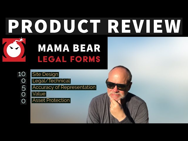 Product Review: Mama Bears Legal Forms