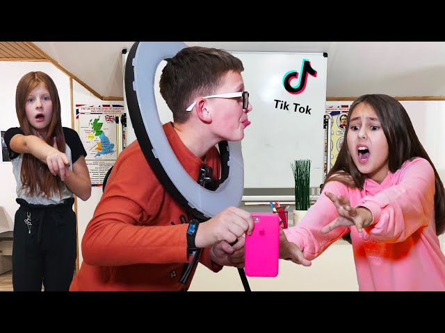 ¡Sava ha bloqueado el TikTok de Eva! ¡Amigos protagonizaron un enfrentamiento en la escuela!