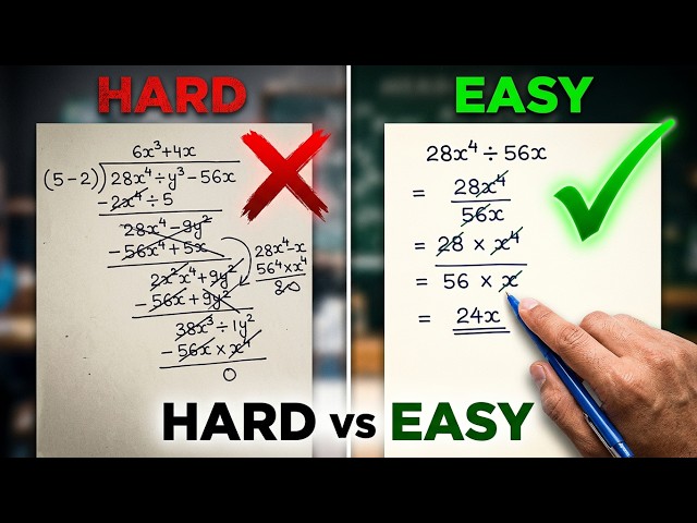 Class 8 Maths Chapter 12.3 | Division of Polynomials by Polynomials | Polynomial Division | Hindi