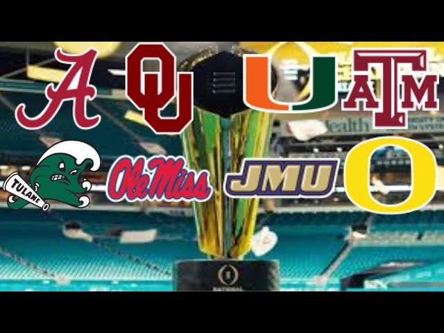 2025 College Football Playoff Predictions: FIRST ROUND