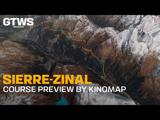SIERRE-ZINAL - COURSE PREVIEW BY KINOMAP