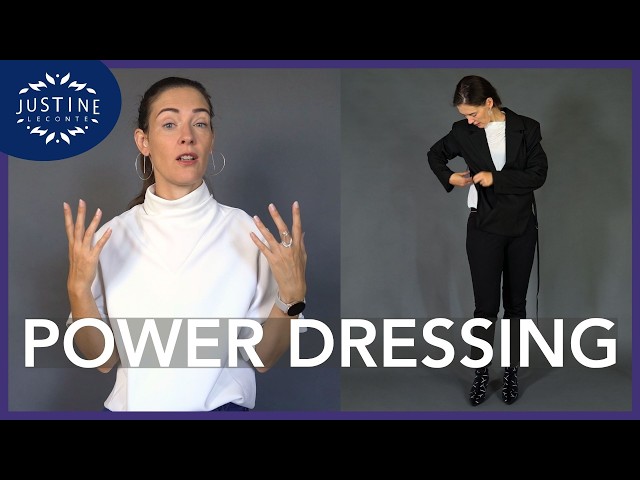 Power dressing in 4 steps *without dressing like a man*