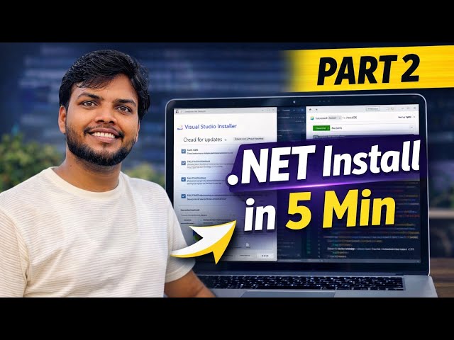 .NET Core Tutorial for Beginners | Part 2 | Install .NET in 5 Minutes | cloud to code