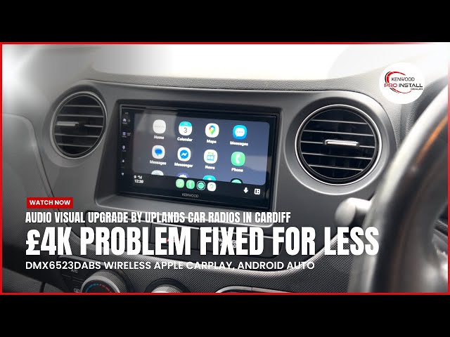 From Faulty to Fantastic Hyundai i10 Gets KENWOOD DMX6523DABS Upgrade #hyundaii10 #carplay #caraudio