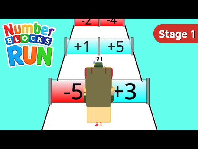 Numberblocks Run｜Stage1｜Studying math