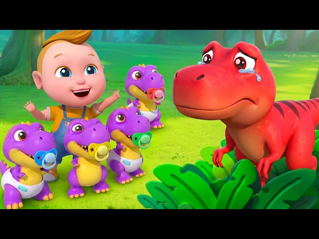 Where is Mommy ? | Dinosaur Stories for Kids | Animals Song | Super Sumo Nursery Rhymes & Kids Songs