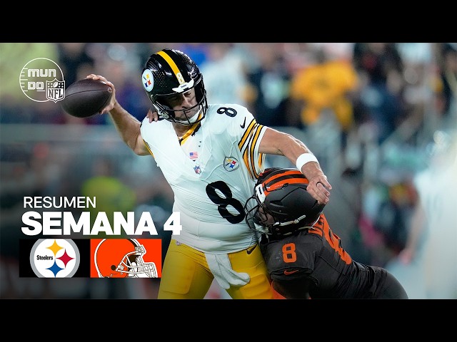 Pittsburgh Steelers vs. Cleveland Browns | Semana 4 - Temporada NFL 2026 | Resumen en español