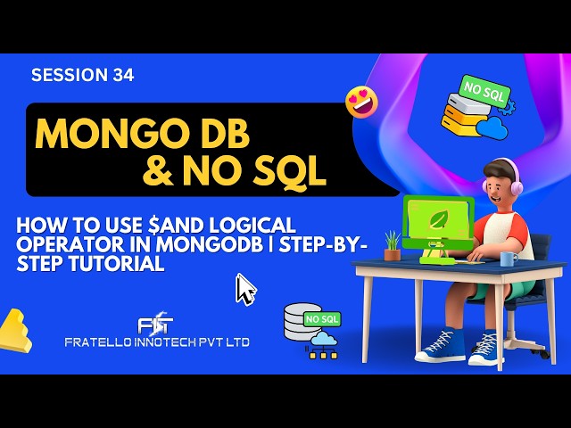 How to Use $and Logical Operator in MongoDB | Step-by-Step Tutorial