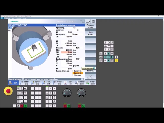 Sinutrain Siemens 840D Shopturn tutorial, complete collection.