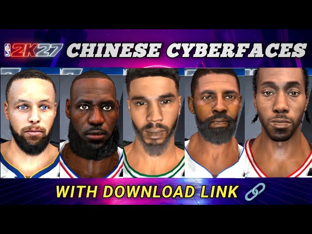 🔥NEW: NBA2K27 CYBERFACE from Chinese MODDERS (with LINKS) 🔗