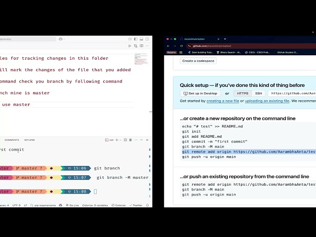 🚀 Git & GitHub Basics for Beginners | Step-by-Step Guide to Push Your Code 🔥