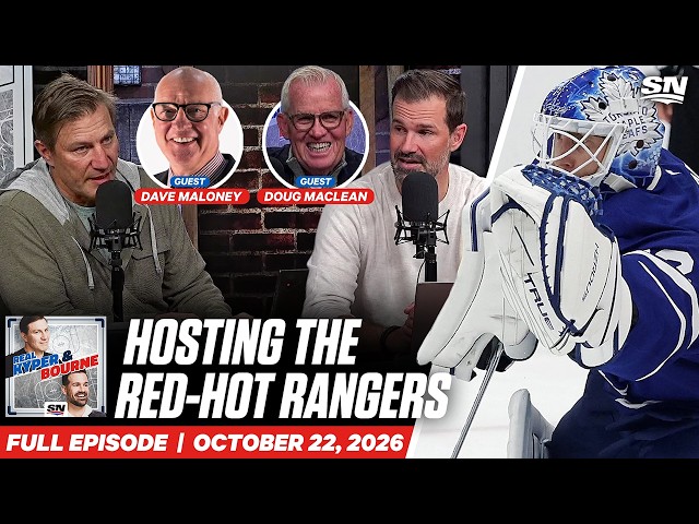 Leafs Host The Red-Hot Rangers | Real Kyper & Bourne