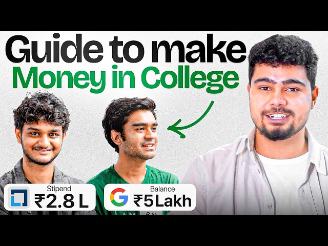 How a First-Year Student Paid Half of His College Fees Through CODING (Full Roadmap)