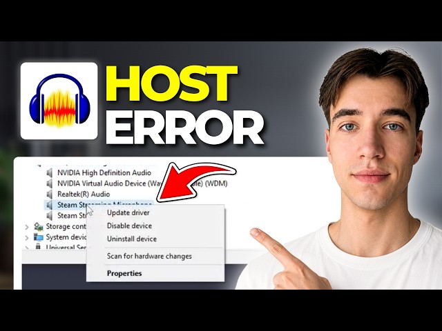 How To Fix An Unanticipated Host Error In Audacity | Tutorial 2026