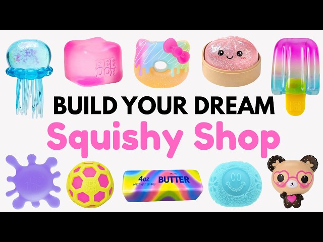 ¿Esto o aquello? ¡Construye la tienda de squishies de tus sueños! 🍩🍰🛍️