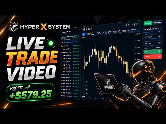 Hyper X System Live Trading Video 🎯| The Ultimate Game Changer for Binary Options Traders 2026