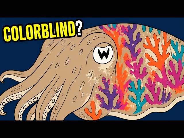 This Animal Can't See Color... So How Does It Do THIS?