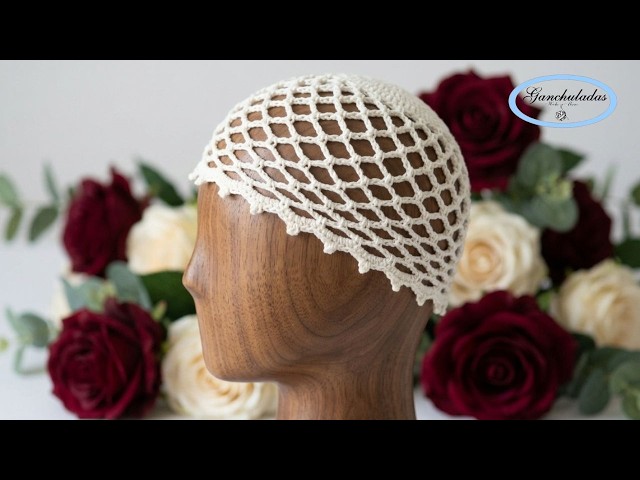 🏖️ Easy and Quick Mesh Hat - Trendy Crochet - Crochet for Everyone