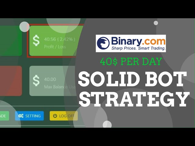 Binary.com Bot Free | 40$ Per Day Strategy | Make Profit Every Day