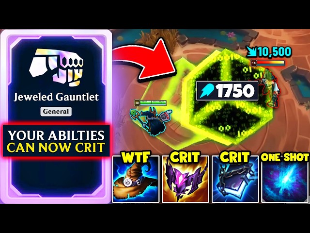 When Veigar gets the PERFECT Augments in Arena Mode... (MY ABILITIES CAN CRIT)