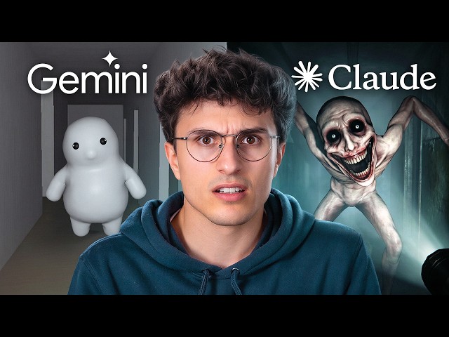 I let 4 AIs code a horror game, and it's terrifying...