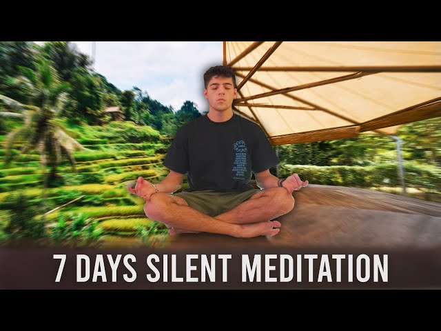 I Lived at a Silent Meditation Retreat for a Week