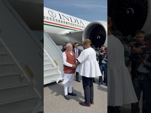 PM Modi’s historic visit to Ghana, the first Indian PM in 30 years