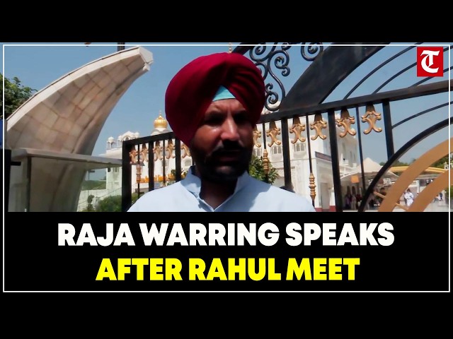 Raja Warring Speaks After Meeting Rahul Gandhi, Says ‘Whatever Happens, Happens for Good’