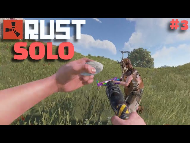 RUST SOLO #3 😱 THIS IS HOW a PRO PLAYER with 13,500 HOURS STARTS 😱 GAMEPLAY IN ENGLISH