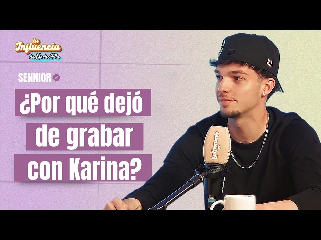 Sennior DESVELA por qué dejó de grabar con Karina, si tiene novia y su futuro como cantante