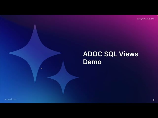 Understanding SQL View in Acceldata ADOC