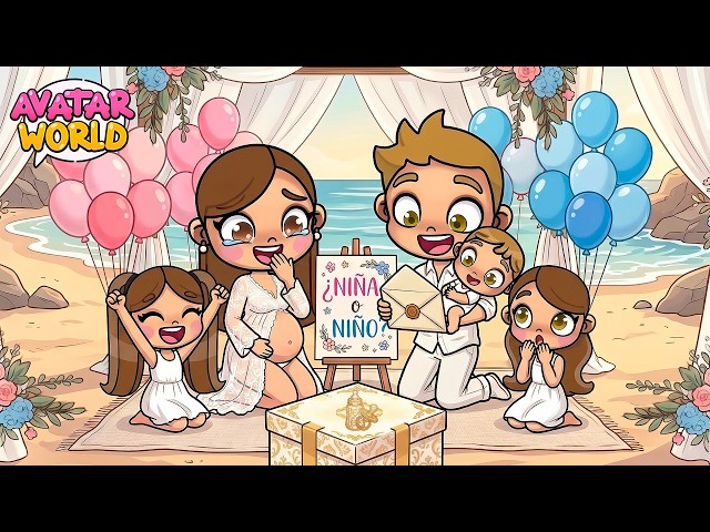 I'M FINALLY REVEALING IF MY NEW BABY IS A GIRL OR A BOY! SURPRISE! 👶🩷🩵 in Avatar World