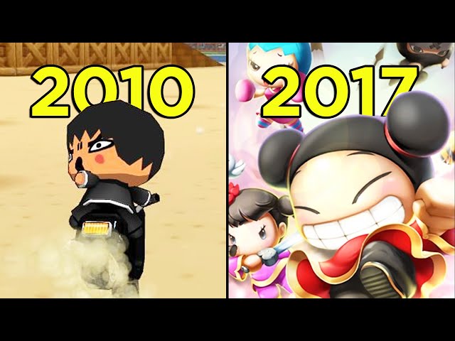 The Evolution Of All Pucca Games From (2010-2017)