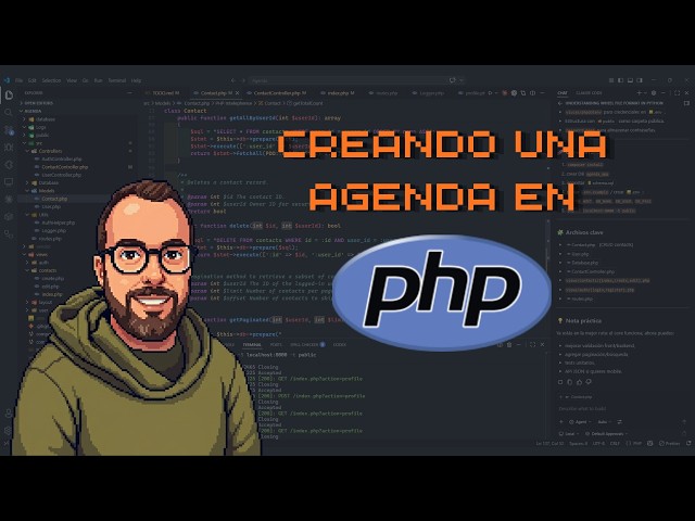 Programando una agenda en PHP