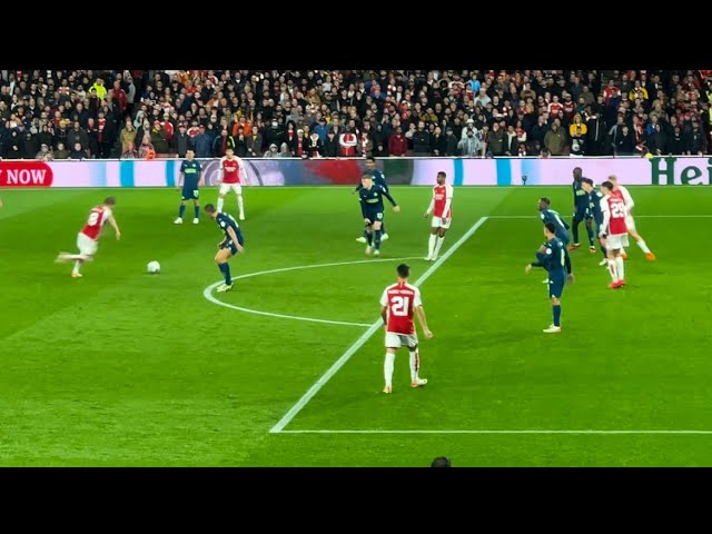 ARSENAL 4-0 PSV | SAKA, TROSSARD, JESUS, ODEGAARD | CHAMPIONS LEAGUE