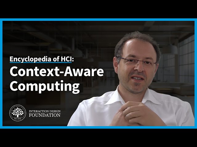 Context-Aware Computing: Research, History, and Examples | Albrecht Schmidt Interview - Part 1