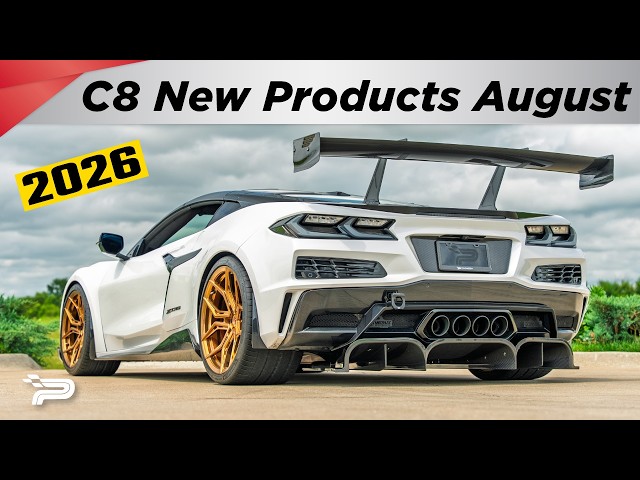C8 Corvette New Products August 2026