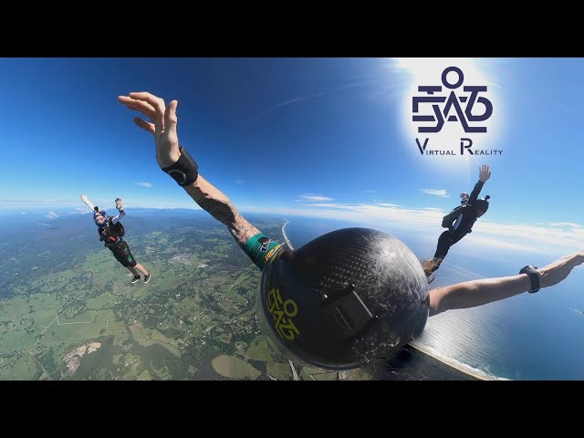 Head up tracking 3 way - VR Skydive