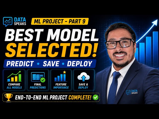 Binary Classification ML Project End-to-End | Predictions, Feature Importance & Deployment (Part 9)