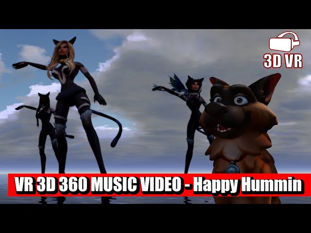 VR 3D 360 Music Video - Happy Hummin