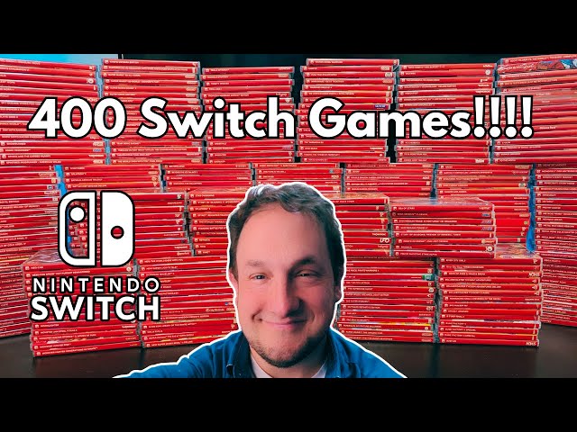 My Nintendo Switch Game Collection (400 with Gameplay for each game)