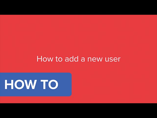 How to add a new user in the administrator module - SuperOffice CRM 8