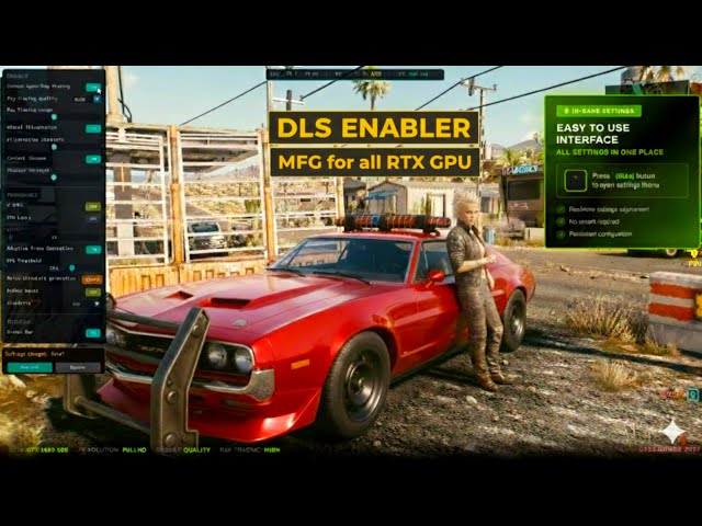 DLSS Enabler 4.0.0.7 | MFG for all DirectX 12 GPU | GTA 5 Enhanced
