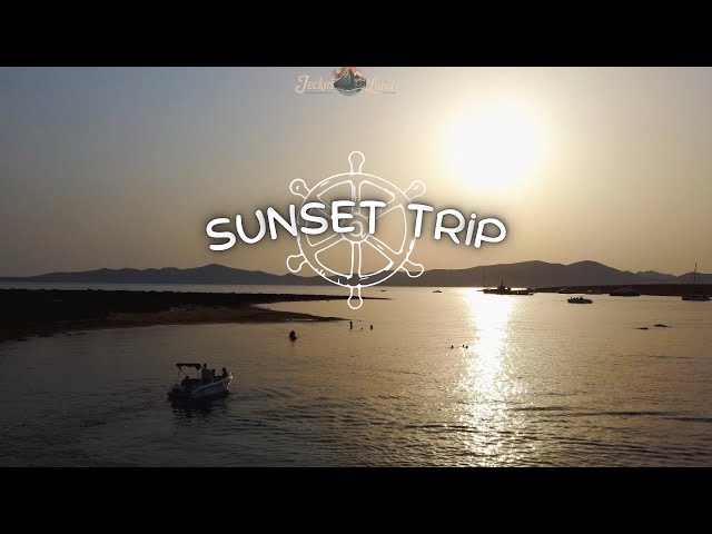 Sunset boat trip | Aliki - Blue Lagoon | Paros , Greece 