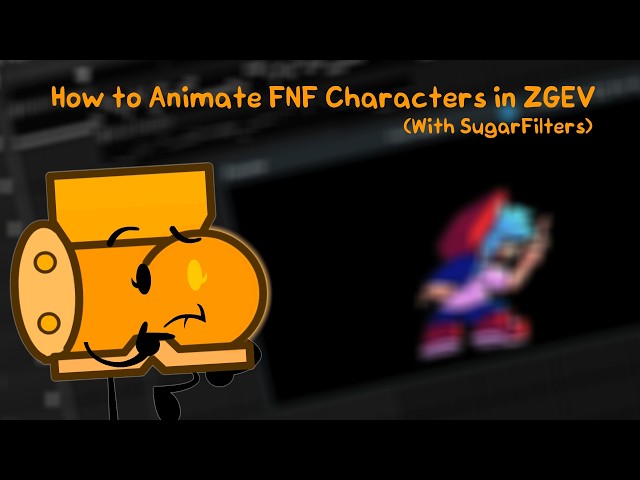 How to Make Animated FNF Characters in ZGameEditor Visualizer (W. SugarFilters, Noon's Method)