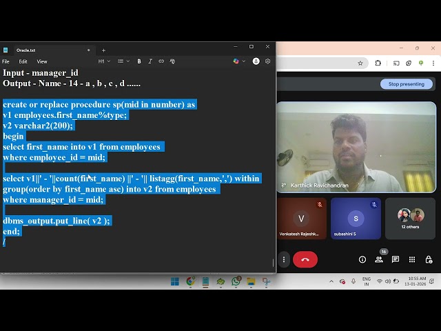 #oracle #sql #tamil Plsql Scenario Based Questions