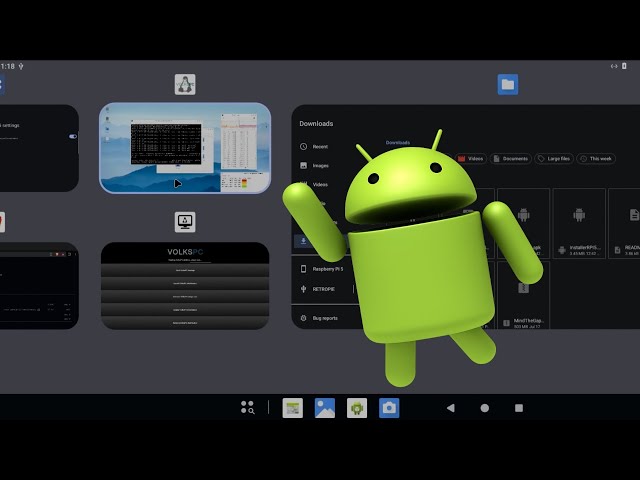 Linux is an Android App! For Raspberry Pi and many smartphones