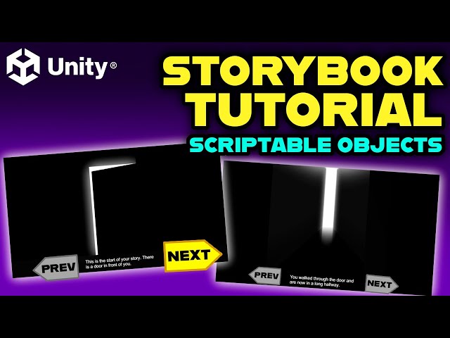 Making a Storybook in Unity with Scriptable Objects
