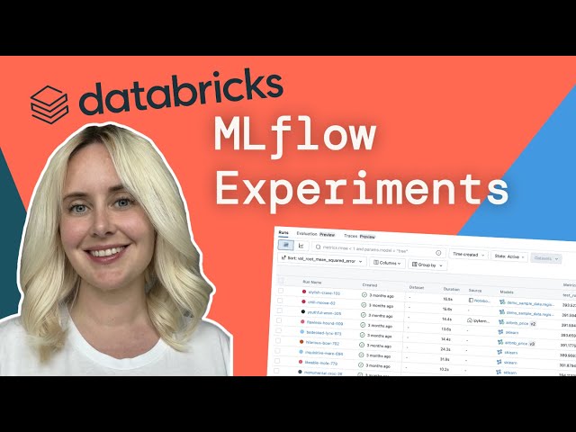 Never lose a model again with MLflow Experiment Tracking