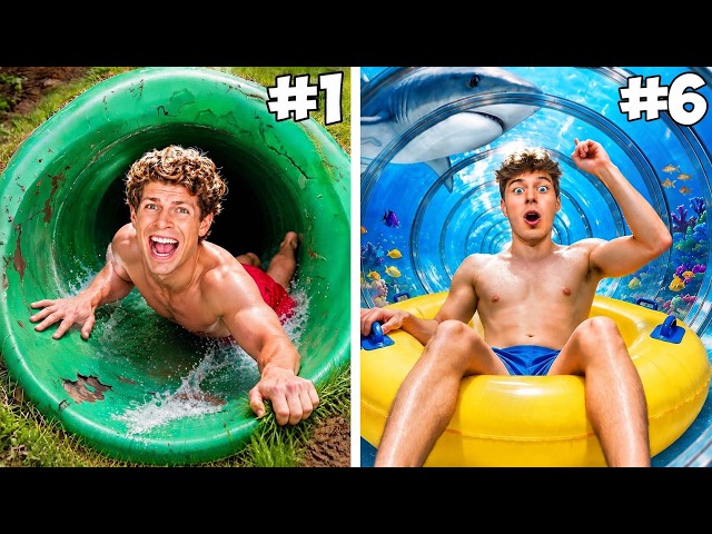 ¡He probado 6 niveles de parques acuáticos!